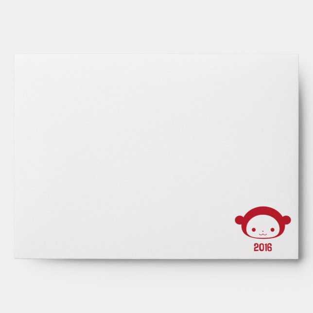 Year of the Monkey 2016 Envelope (Front)