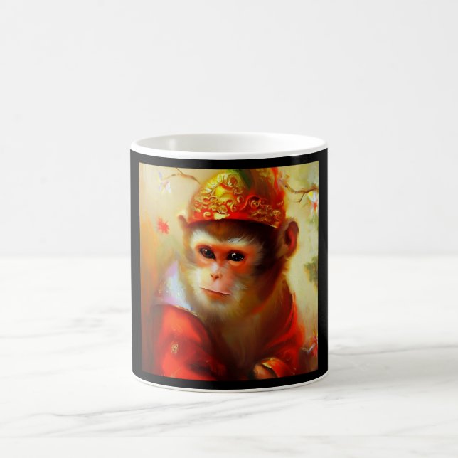 Year of the Monkey 7 Coffee Mug (Center)