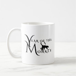 Year of the monkey coffee mug