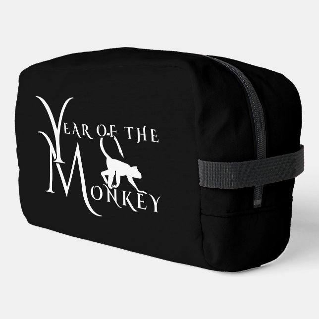 Year of the monkey dopp kit (Left Corner)