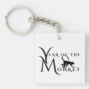 Year of the monkey key ring