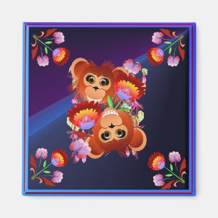 Year Of The Monkey Magnet