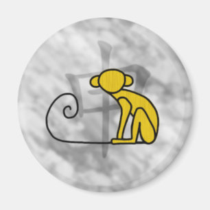 Year of the Monkey Magnet