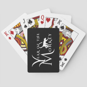 Year of the monkey playing cards