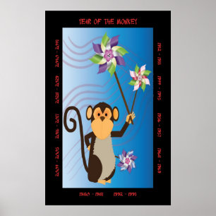 Year of the Monkey Poster