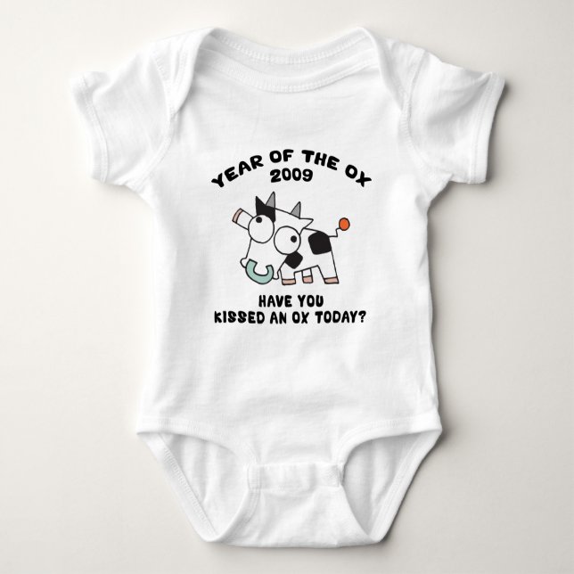 Year of The Ox 2009 T-Shirt Baby Bodysuit (Front)