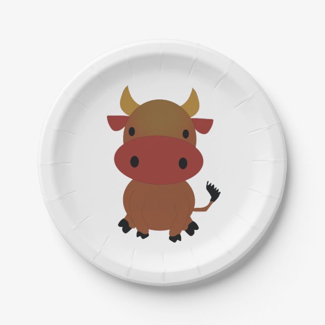 Year of the Ox 2021 Paper Plate (Front)