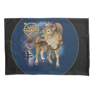 Year of the Ox Chinese Zodiac Pillowcase