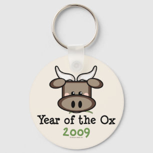 Year Of The Ox Key Chain