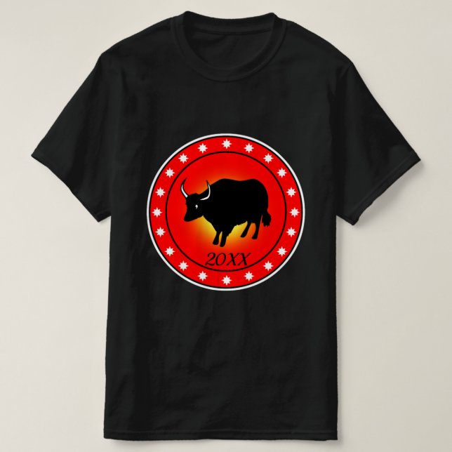 Year of the Ox T-Shirt (Design Front)