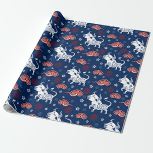 Year Of The Ox Wrapping Paper