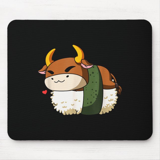 Year Of The Ox Zodiac Chinese New Year Japanese Su Mouse Pad (Front)