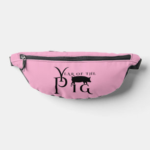 Year of the pig bum bags