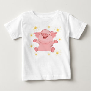 Year of the Pig sparkles Baby T-Shirt