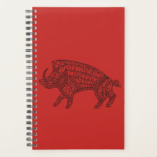 Year of the Pig - Wild Boar with Runes Planner