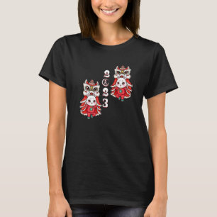 Year Of The Rabbi Chinese New Year 2023 Lion Dance T-Shirt
