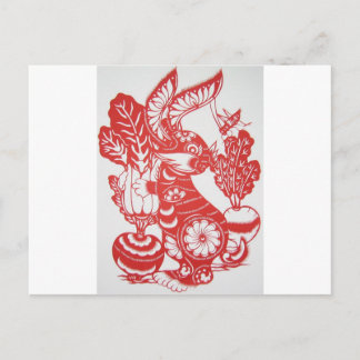 Year of the Rabbit 2011 Holiday Postcard