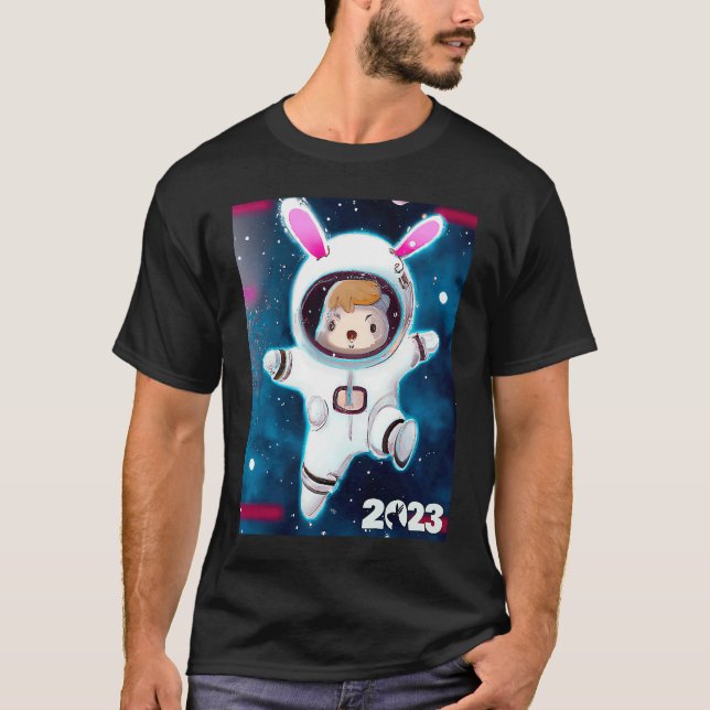 Year Of The Rabbit 2023 Chinese New Year 2023 Boy  T-Shirt (Front)