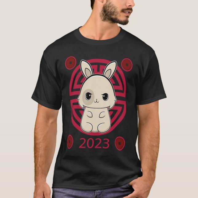Year Of The Rabbit 2023 Chinese T-Shirt (Front)