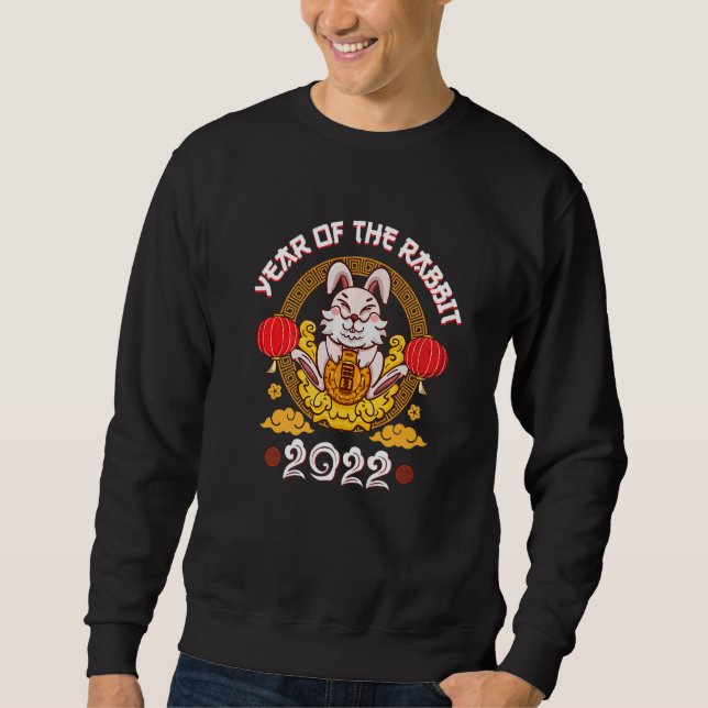 Year of the Rabbit 2023  Happy Chinese New Year 20 Sweatshirt (Front)