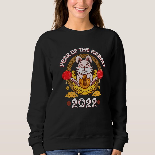 Year of the Rabbit 2023  Happy Chinese New Year 20 Sweatshirt (Front)