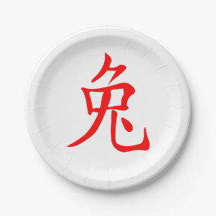 Year of the Rabbit 2023 Paper Plate
