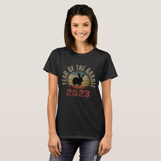 YEAR OF THE RABBIT 2023 T-Shirt (Front Full)