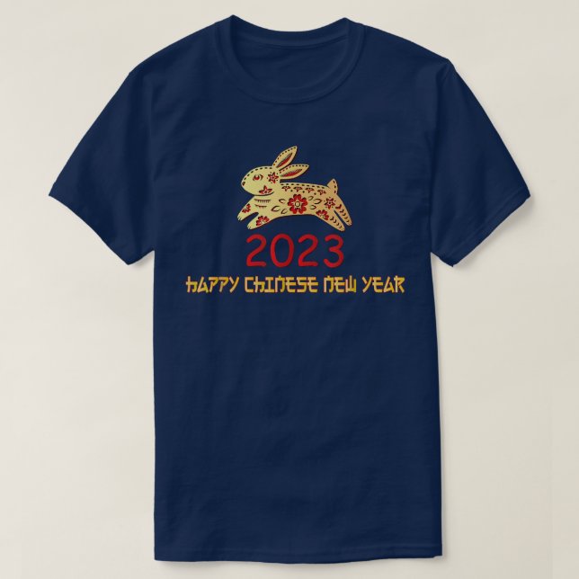 Year Of The Rabbit 2023 Zodiac Chinese New Year 20 T-Shirt (Design Front)