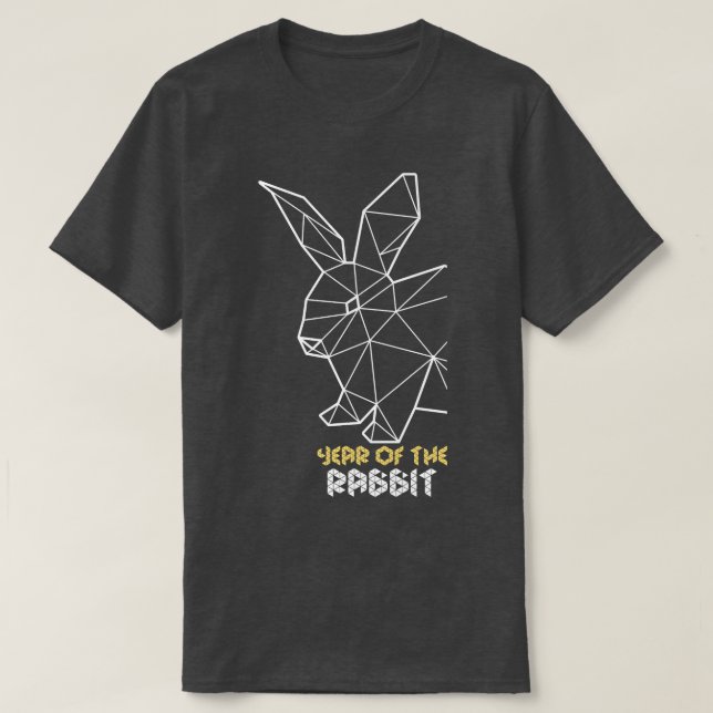 Year of The Rabbit 2023, Zodiac Rabbit Chinese Zod T-Shirt (Design Front)