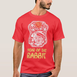 Year of The Rabbit 2023, Zodiac Tiger Chinese Zodi T-Shirt