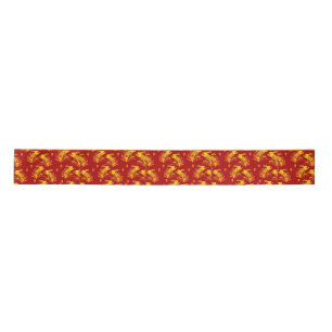 Year of the Rabbit Chinese New Year Zodiac Satin Ribbon