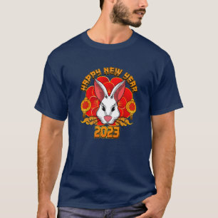 Year Of The Rabbit Chinese Zodiac Lunas New Year T-Shirt
