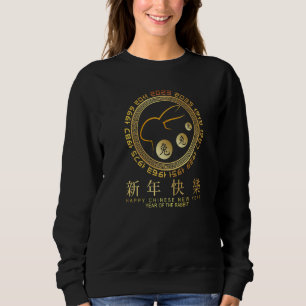 Year Of The Rabbit  Chinese Zodiac New Year 2023   Sweatshirt