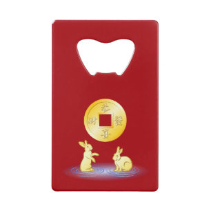 Year of The Rabbit Gold Lucky Coin