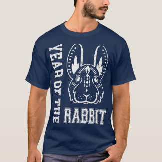 Year of The Rabbit Happy Chinese Zodiac Lunar New  T-Shirt
