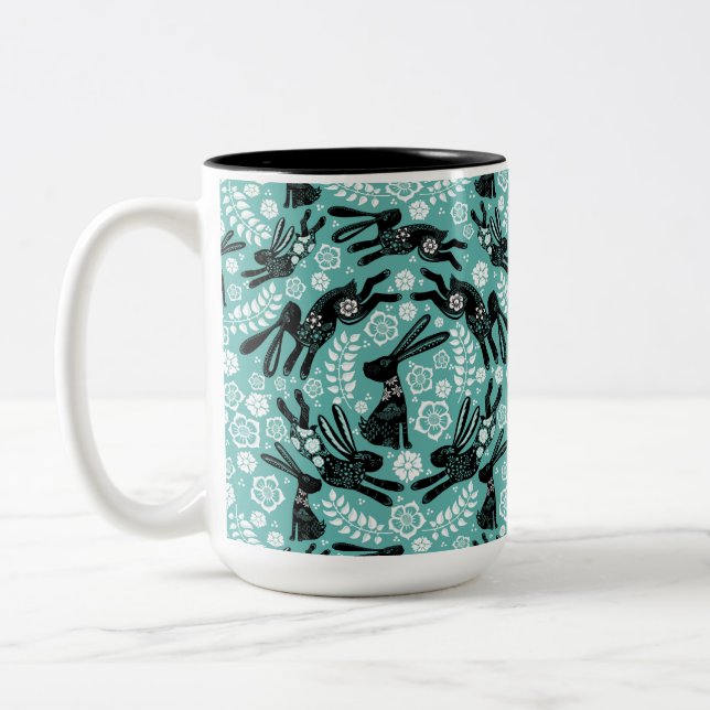 Year of the Rabbit mug (Left)