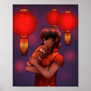 Year of the Rabbit Poster