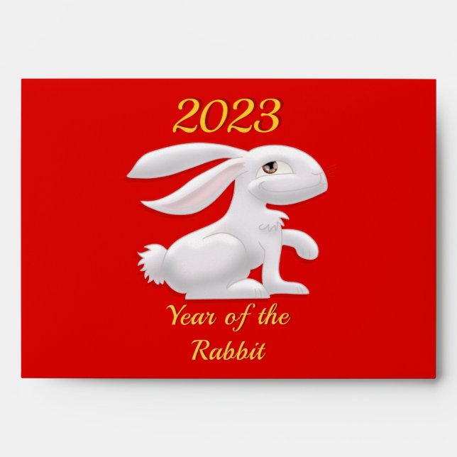 Year of the Rabbit Red Envelope (Front)