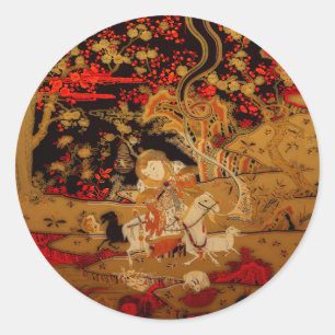 Year of the Ram Sheep or Goat Round Sticker