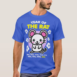Year of the Rat 2020 Happy Chinese Zodiac New Year T-Shirt