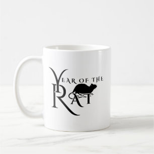 Year of the rat coffee mug
