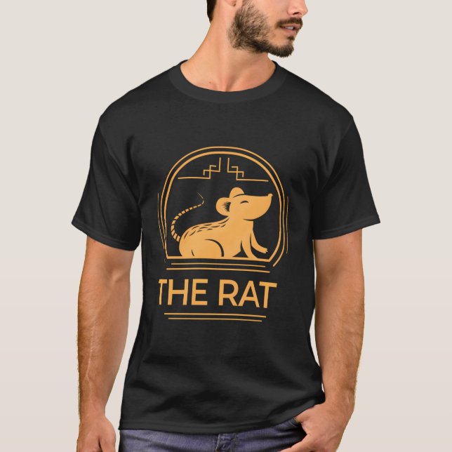 Year Of The Rat Shirt Chinese New Year Rat 2020 Fe (Front)