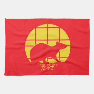 Year of the Rat Tea Towel