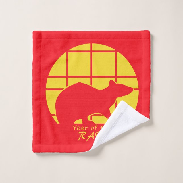 Year of the Rat Wash Cloth (Wash Cloth)