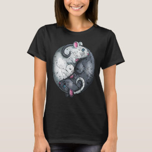 Year of the Rat Ying Yang Happy Chinese New Year 2 T-Shirt