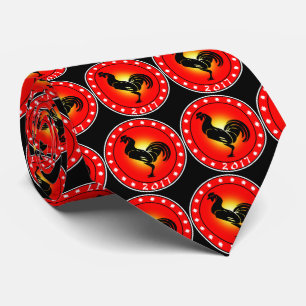 Year of the Rooster 2017 Tie