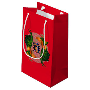 Year of the Rooster Circle Small Gift Bag