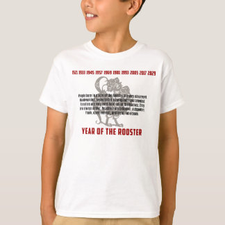Year of The Rooster Traits T-Shirt