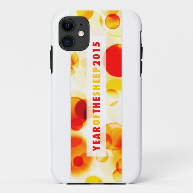 year of the sheep 2015 (bokeh) Case-Mate iPhone case (Back)