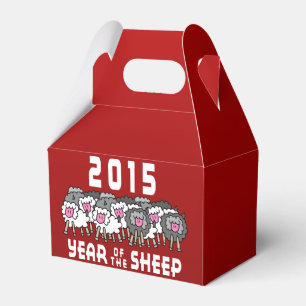 Year of The Sheep Ram Goat Favour Box